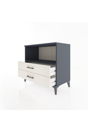 Hyperion Şifonyer Tek Raflı 2 Çekmeceli 88x44x80 Antrasit-Aytaşı