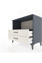 Hyperion Şifonyer Tek Raflı 2 Çekmeceli 88x44x80 Antrasit-Aytaşı