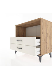 Hyperion Şifonyer Tek Raflı 2 Çekmeceli 88x44x80 Çam-Aytaşı