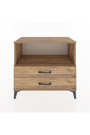 Hyperion Şifonyer Tek Raflı 2 Çekmeceli 88x44x80 Çam-Çam