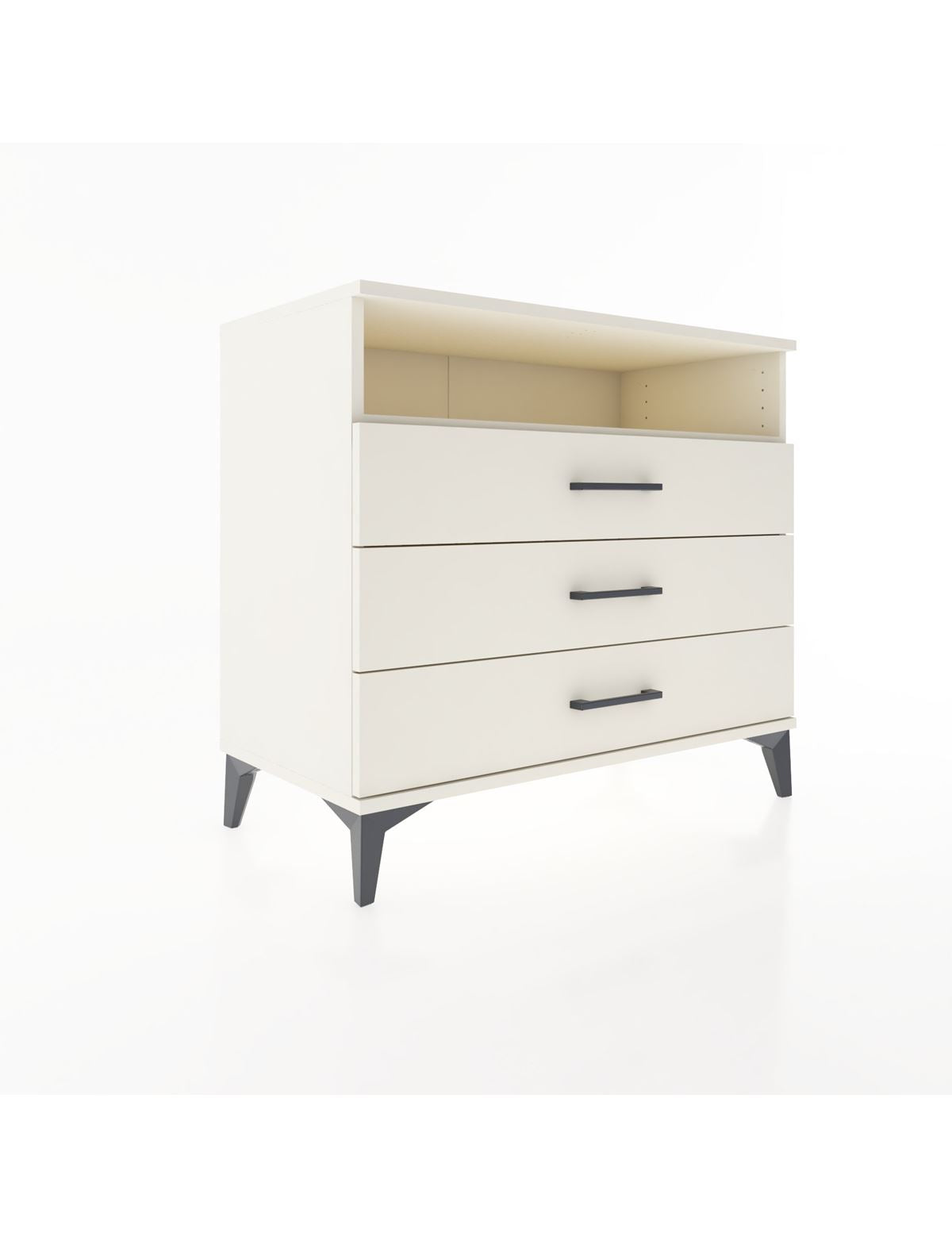 Hyperion Şifonyer Tek Raflı 3 Çekmeceli 88x44x80 Aytaşı-Aytaşı