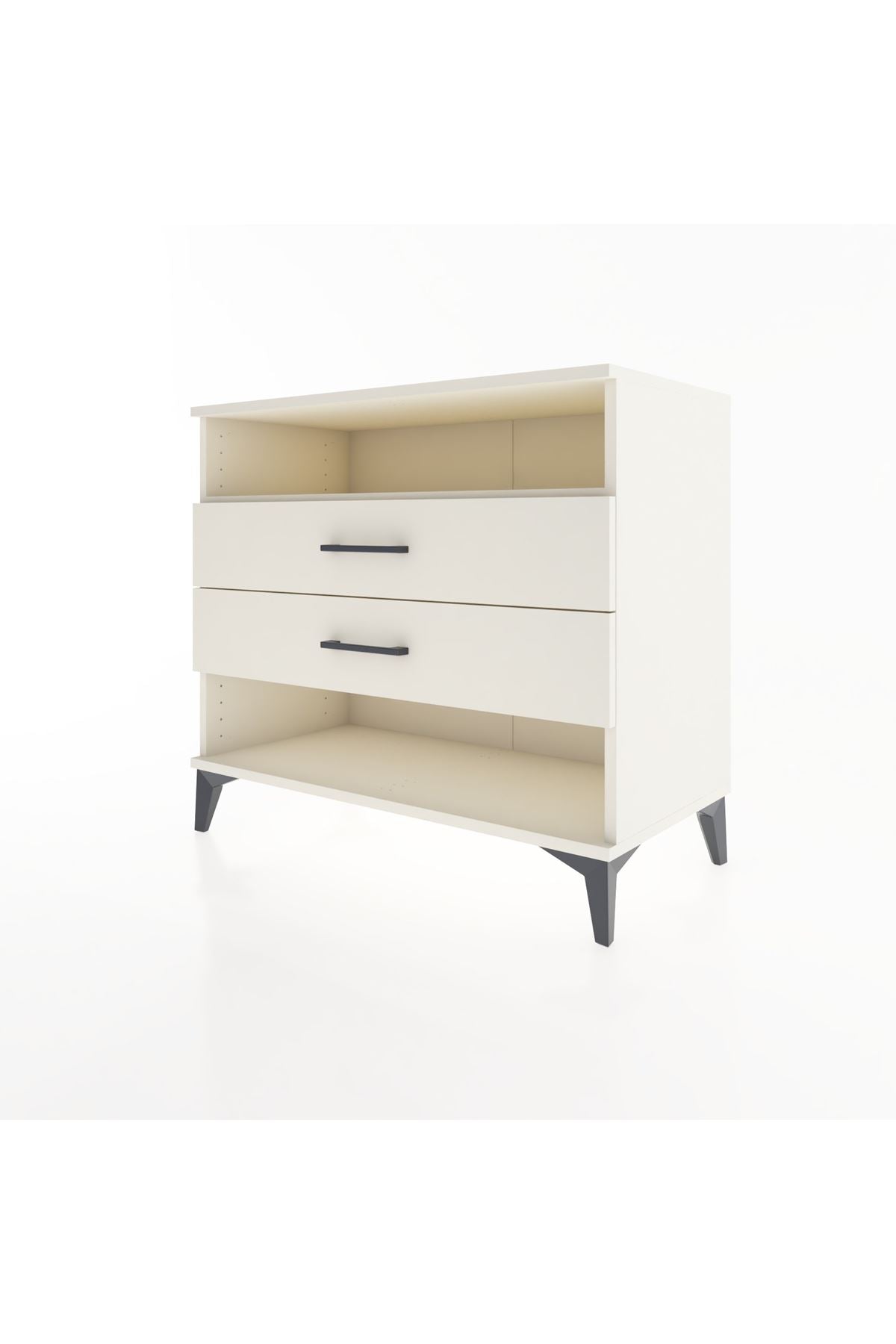 Hyperion Şifonyer Tek Raflı 2 Çekmeceli 88x44x80 Aytaşı-Aytaşı