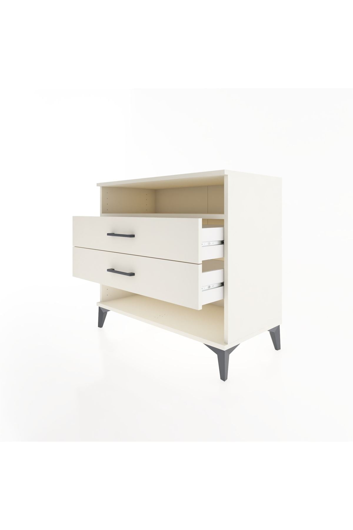 Hyperion Şifonyer Tek Raflı 2 Çekmeceli 88x44x80 Aytaşı-Aytaşı