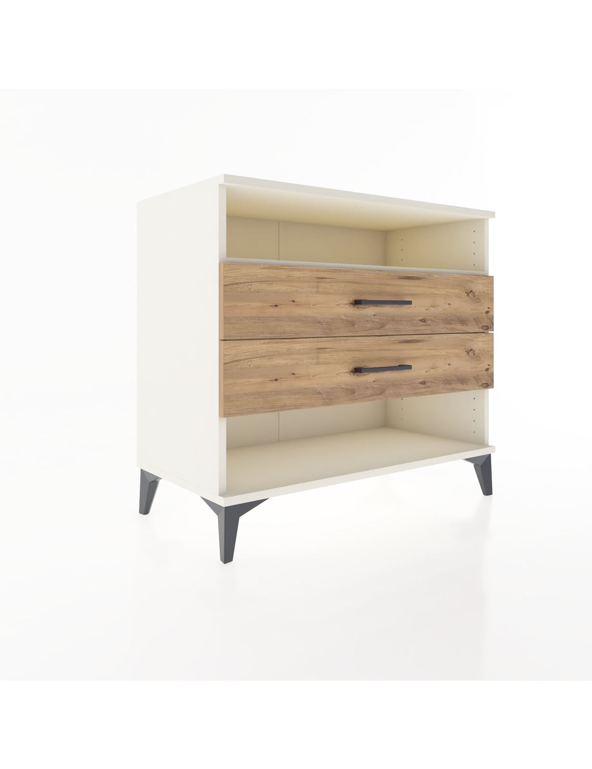 Hyperion Şifonyer Tek Raflı 2 Çekmeceli 88x44x80 Aytaşı-Çam