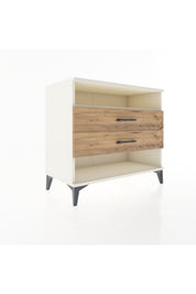 Hyperion Şifonyer Tek Raflı 2 Çekmeceli 88x44x80 Aytaşı-Çam