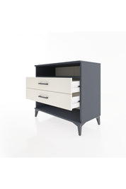 Hyperion Şifonyer Tek Raflı 2 Çekmeceli 88x44x80 Antrasit-Aytaşı