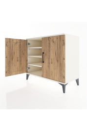 Hyperion Şifonyer 3 Raflı 2 Kapaklı 88x44x80 Aytaşı-Çam