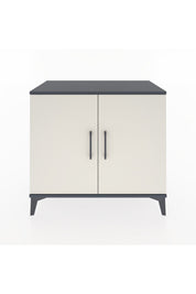 Hyperion Şifonyer 3 Raflı 2 Kapaklı 88x44x80 Antrasit-Aytaşı