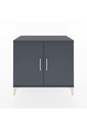 Hyperion Şifonyer 3 Raflı 2 Kapaklı 88x44x80 Antrasit-Antrasit