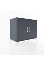 Hyperion Şifonyer 3 Raflı 2 Kapaklı 88x44x80 Antrasit-Antrasit