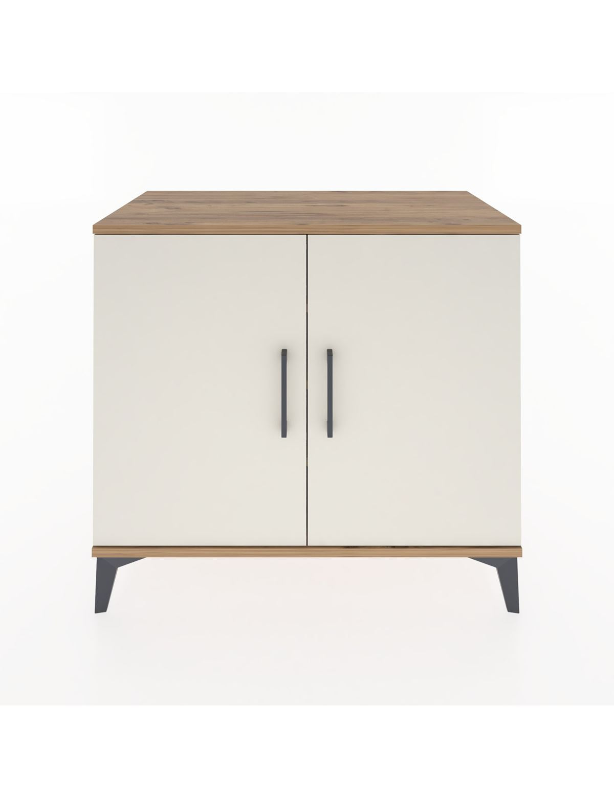 Hyperion Şifonyer 3 Raflı 2 Kapaklı 88x44x80 Çam-Aytaşı