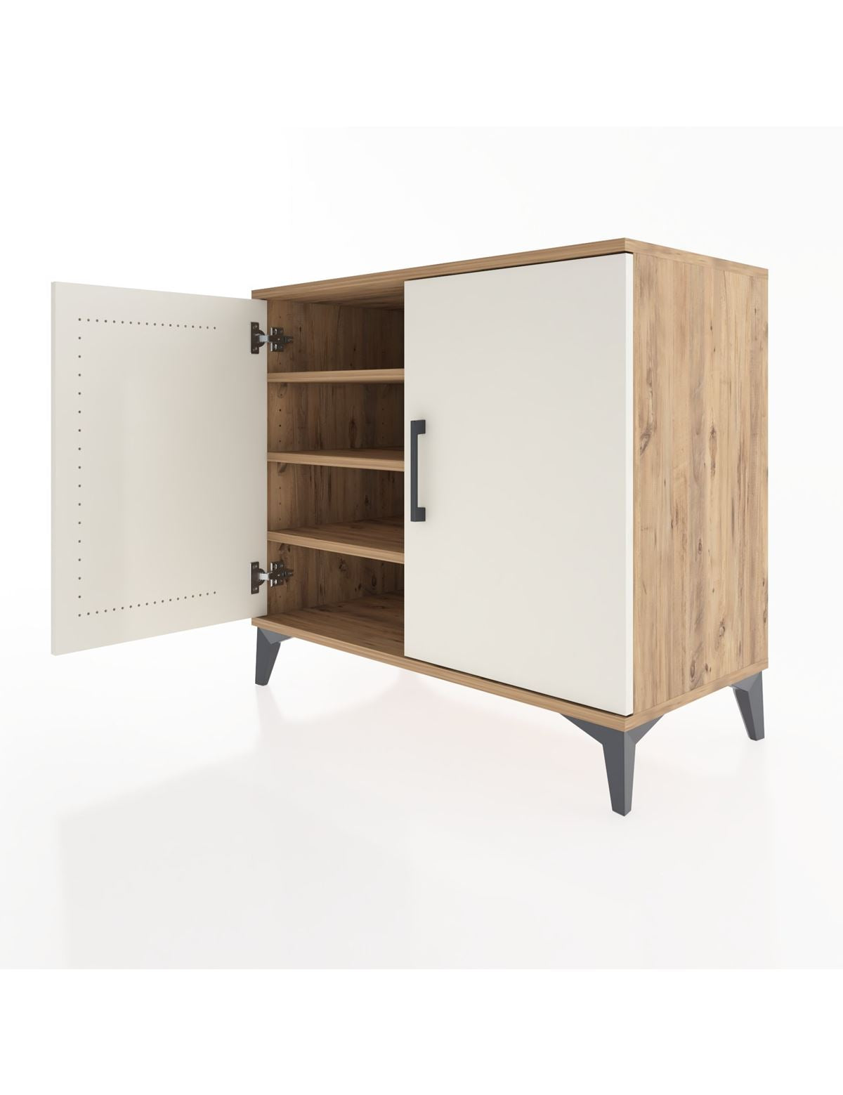 Hyperion Şifonyer 3 Raflı 2 Kapaklı 88x44x80 - S36M062V7B