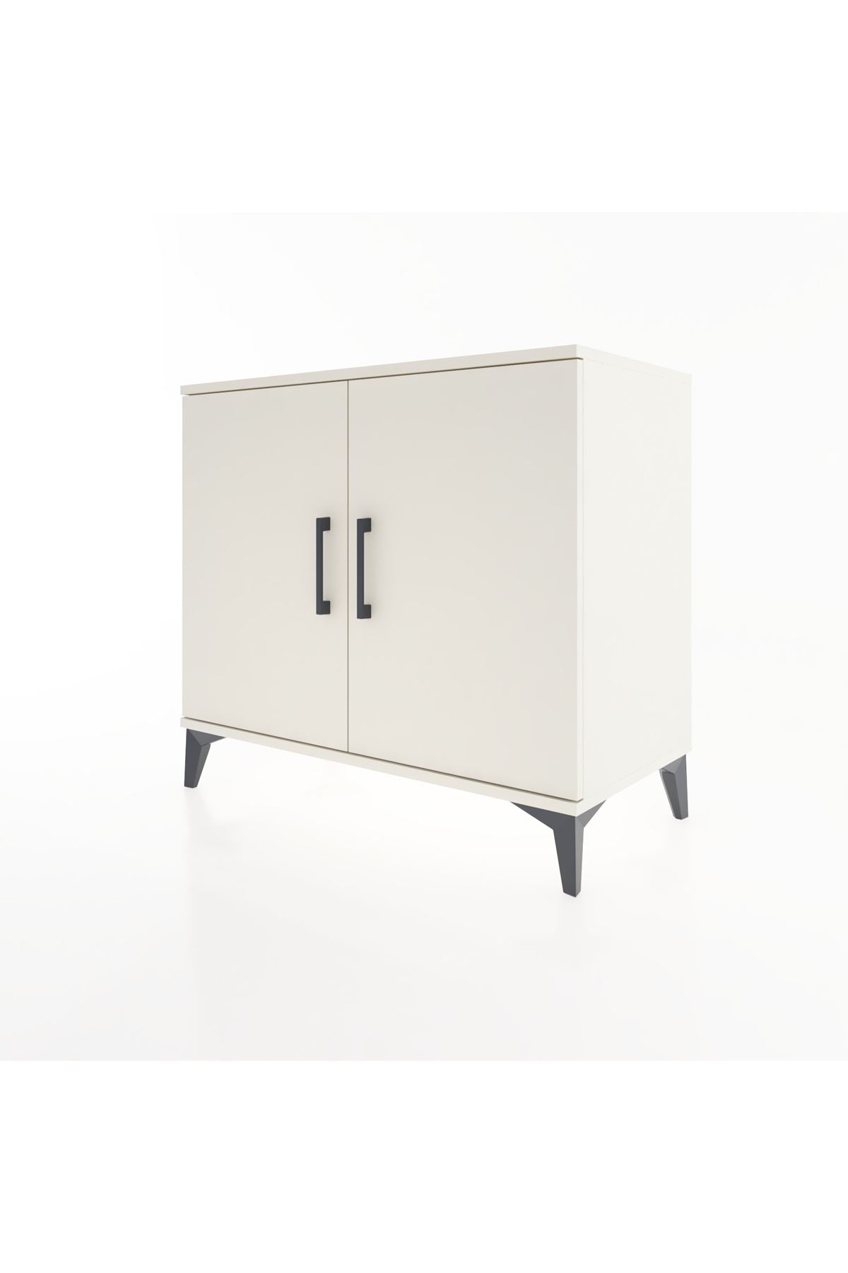 Hyperion Şifonyer 2 Raflı 2 Kapaklı 88x44x80 Aytaşı-Aytaşı