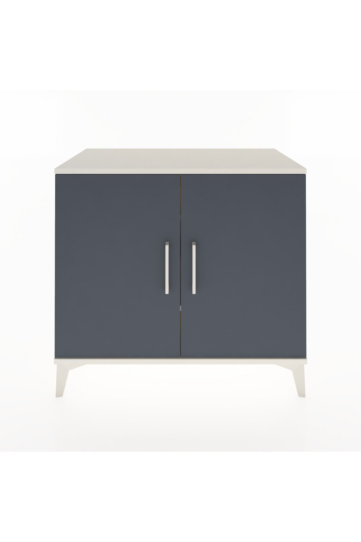 Hyperion Şifonyer 2 Raflı 2 Kapaklı 88x44x80 Aytaşı-Antrasit