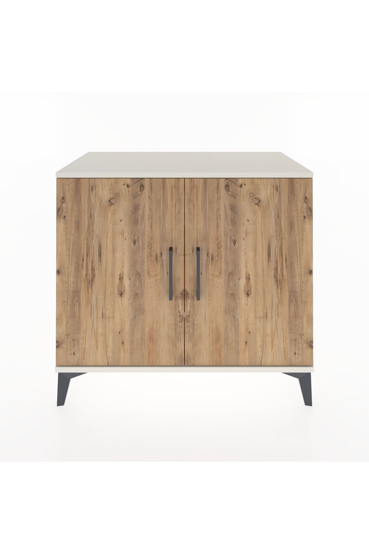 Hyperion Şifonyer 2 Raflı 2 Kapaklı 88x44x80 Aytaşı-Çam