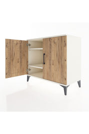 Hyperion Şifonyer 2 Raflı 2 Kapaklı 88x44x80 Aytaşı-Çam