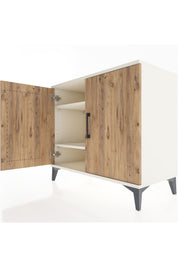 Hyperion Şifonyer 2 Raflı 2 Kapaklı 88x44x80 Aytaşı-Çam