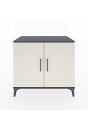 Hyperion Şifonyer 2 Raflı 2 Kapaklı 88x44x80 Antrasit-Aytaşı