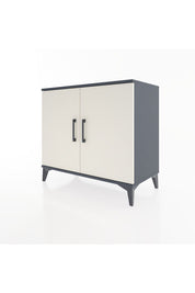 Hyperion Şifonyer 2 Raflı 2 Kapaklı 88x44x80 Antrasit-Aytaşı