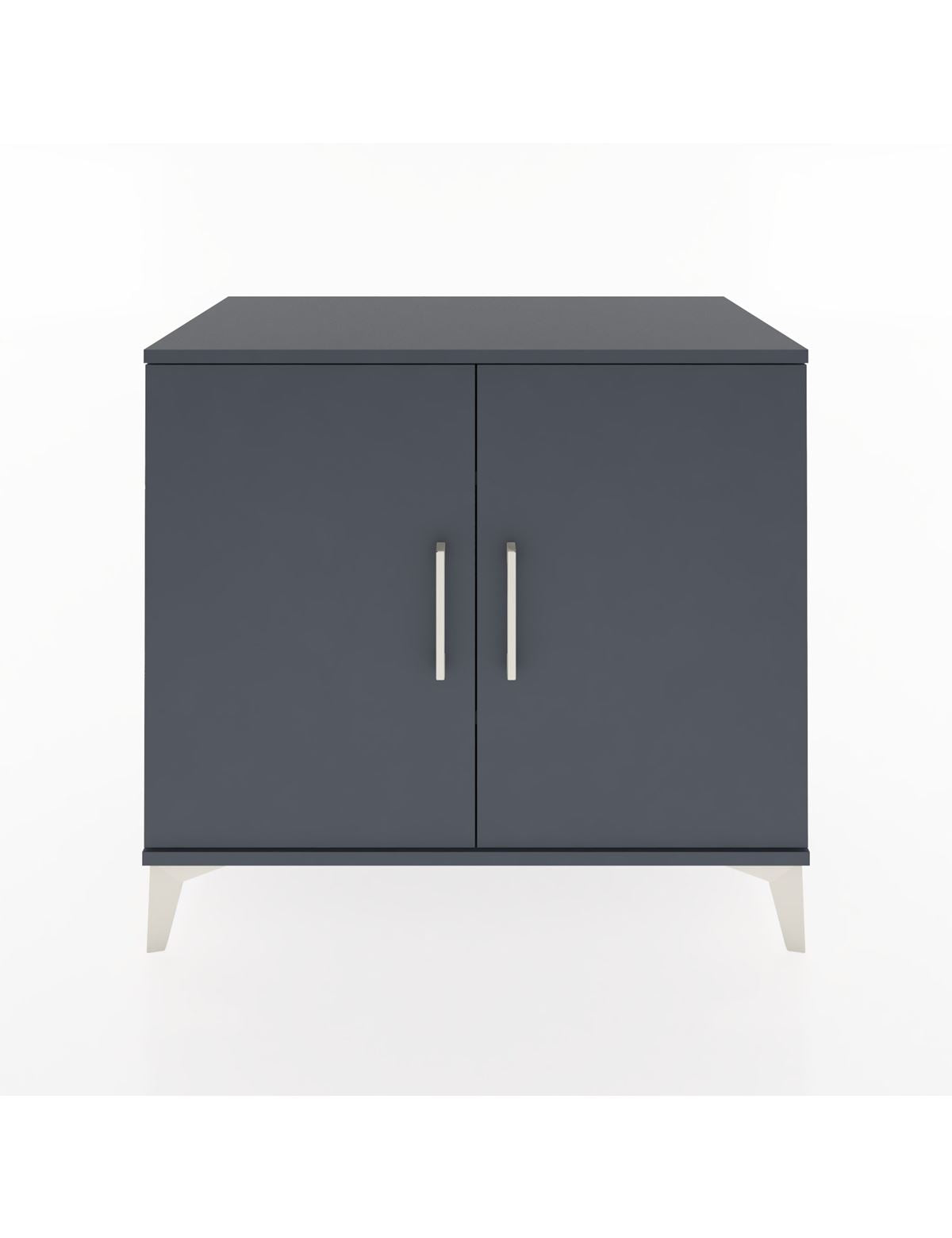 Hyperion Şifonyer 2 Raflı 2 Kapaklı 88x44x80 Antrasit-Antrasit