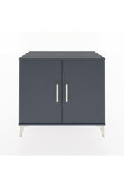 Hyperion Şifonyer 2 Raflı 2 Kapaklı 88x44x80 Antrasit-Antrasit