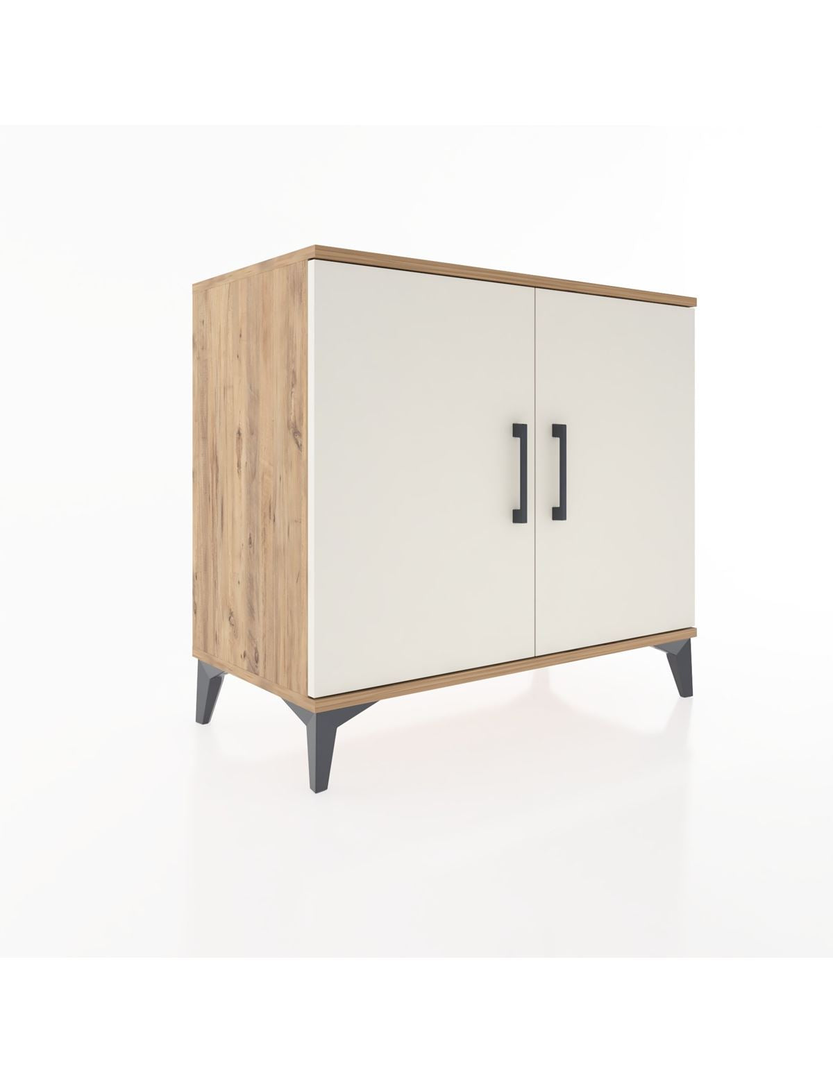 Hyperion Şifonyer 2 Raflı 2 Kapaklı 88x44x80 Çam-Aytaşı