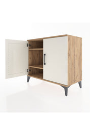 Hyperion Şifonyer 2 Raflı 2 Kapaklı 88x44x80 Çam-Aytaşı