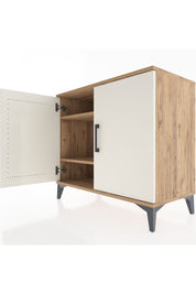 Hyperion Şifonyer 2 Raflı 2 Kapaklı 88x44x80 Çam-Aytaşı