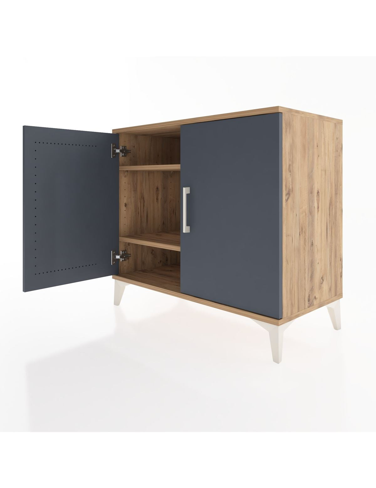 Hyperion Şifonyer 2 Raflı 2 Kapaklı 88x44x80 - S36M063V8B