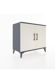 Hyperion Şifonyer Tek Raflı 2 Kapaklı 88x44x80 Antrasit-Aytaşı