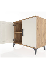 Hyperion Şifonyer Tek Raflı 2 Kapaklı 88x44x80 Çam-Aytaşı