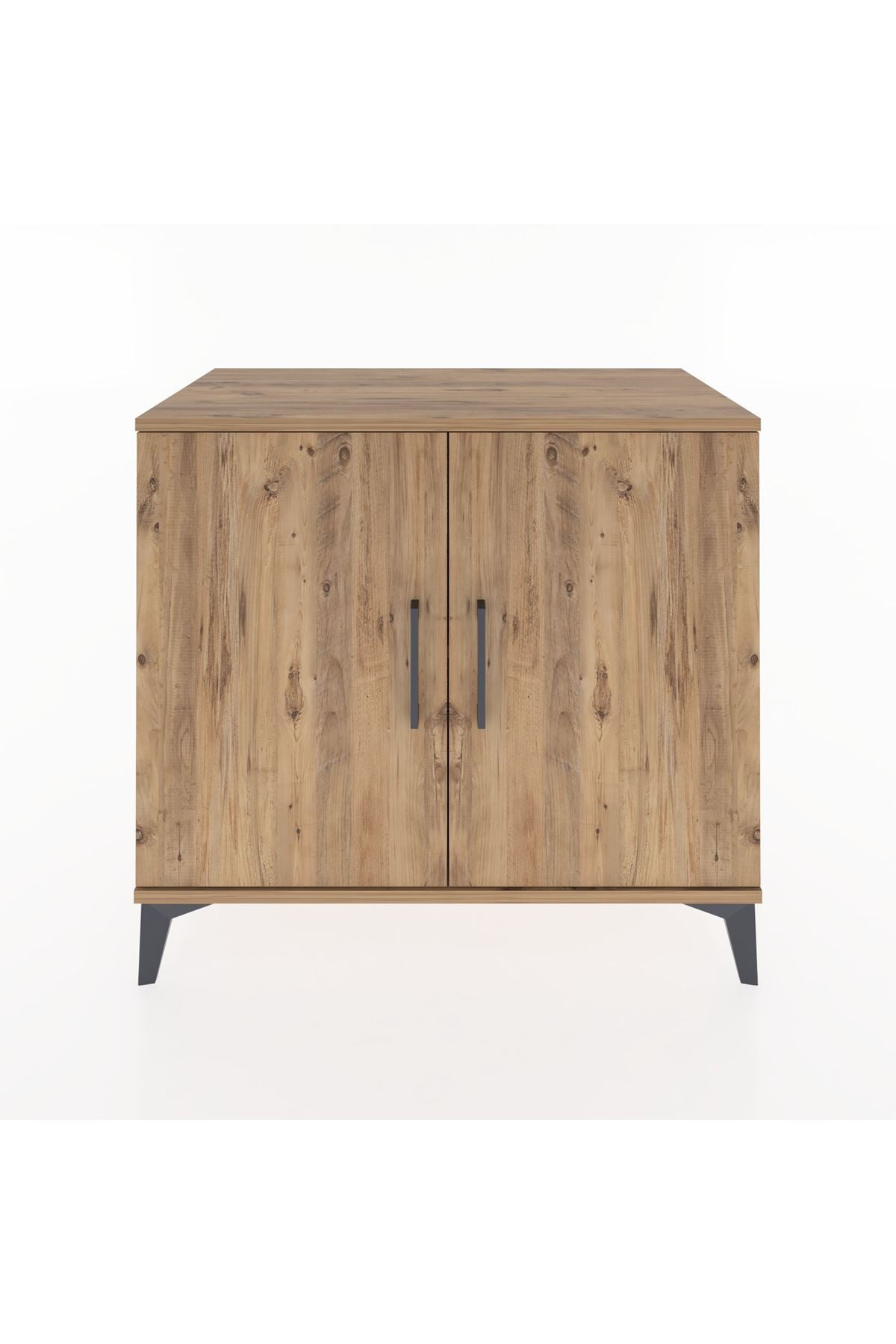 Hyperion Şifonyer Tek Raflı 2 Kapaklı 88x44x80 Çam-Çam