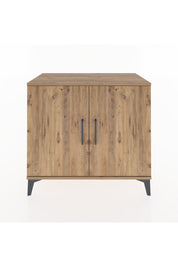 Hyperion Şifonyer Tek Raflı 2 Kapaklı 88x44x80 Çam-Çam