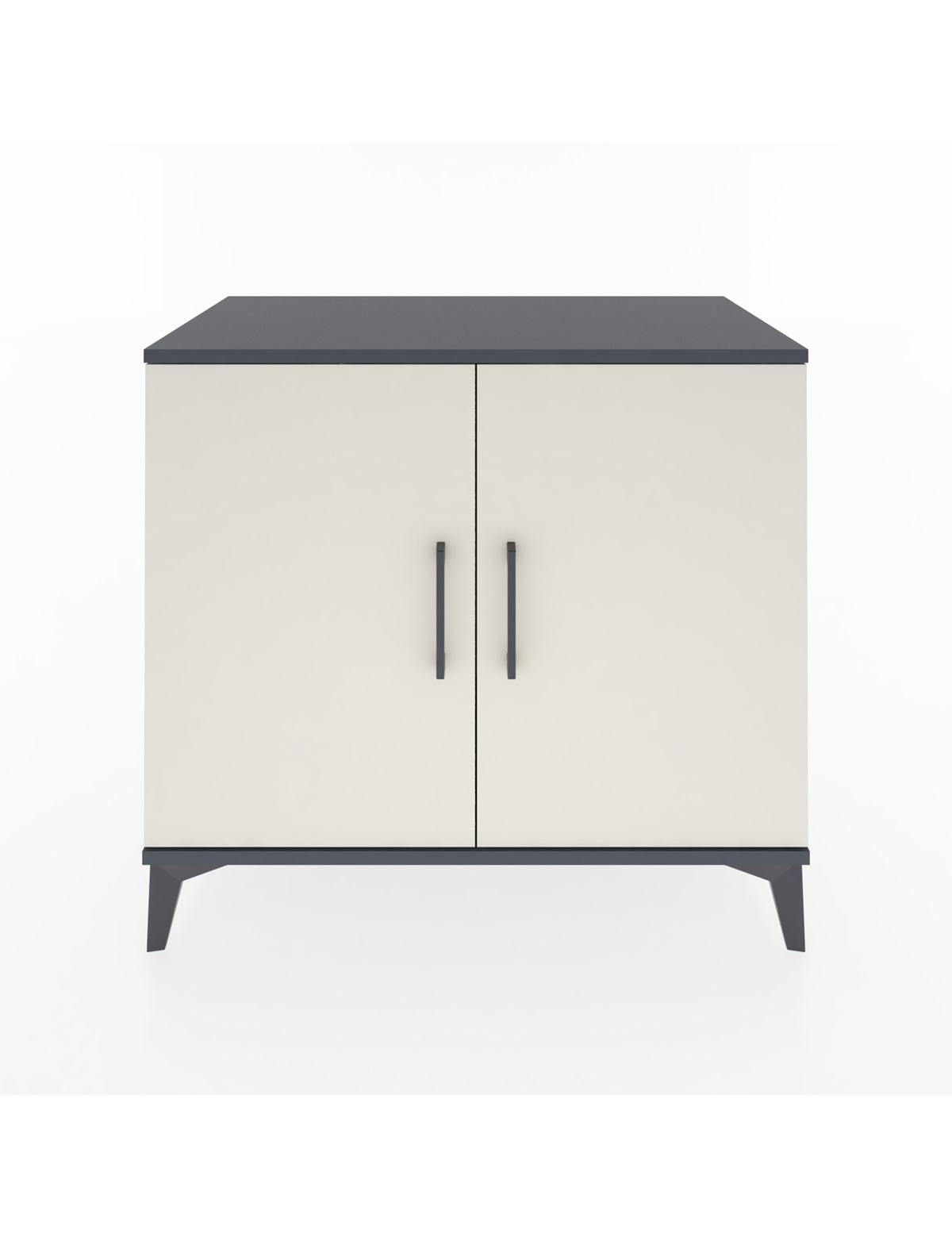 Hyperion Şifonyer 2 Kapaklı 88x44x80 Antrasit-Aytaşı