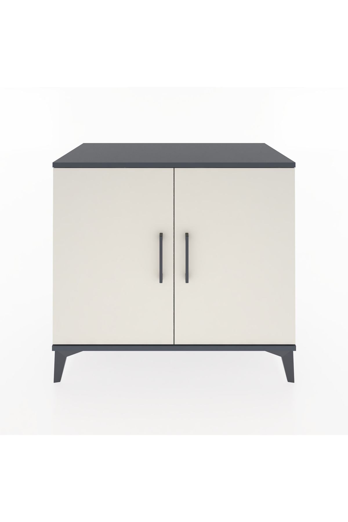 Hyperion Şifonyer 2 Kapaklı 88x44x80 Antrasit-Aytaşı