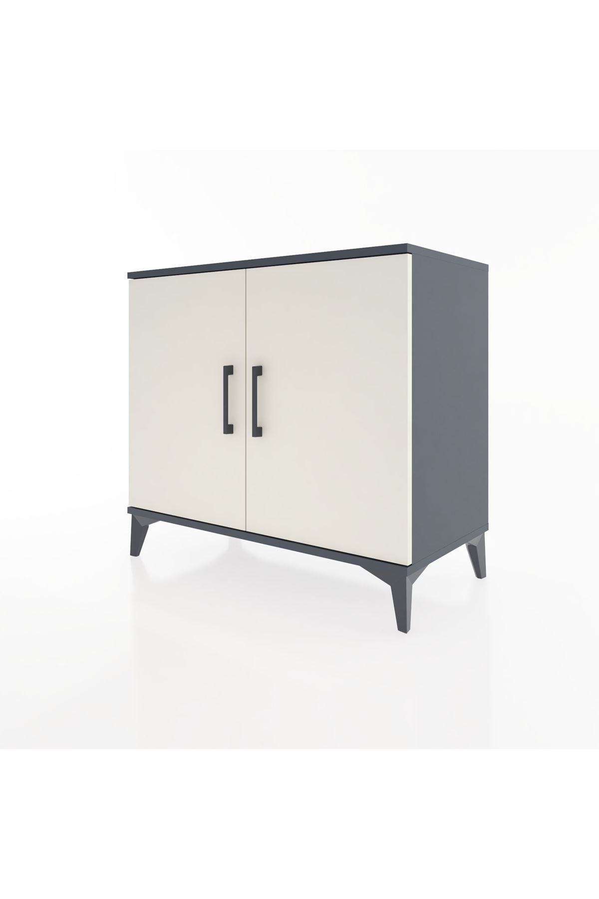 Hyperion Şifonyer 2 Kapaklı 88x44x80 Antrasit-Aytaşı