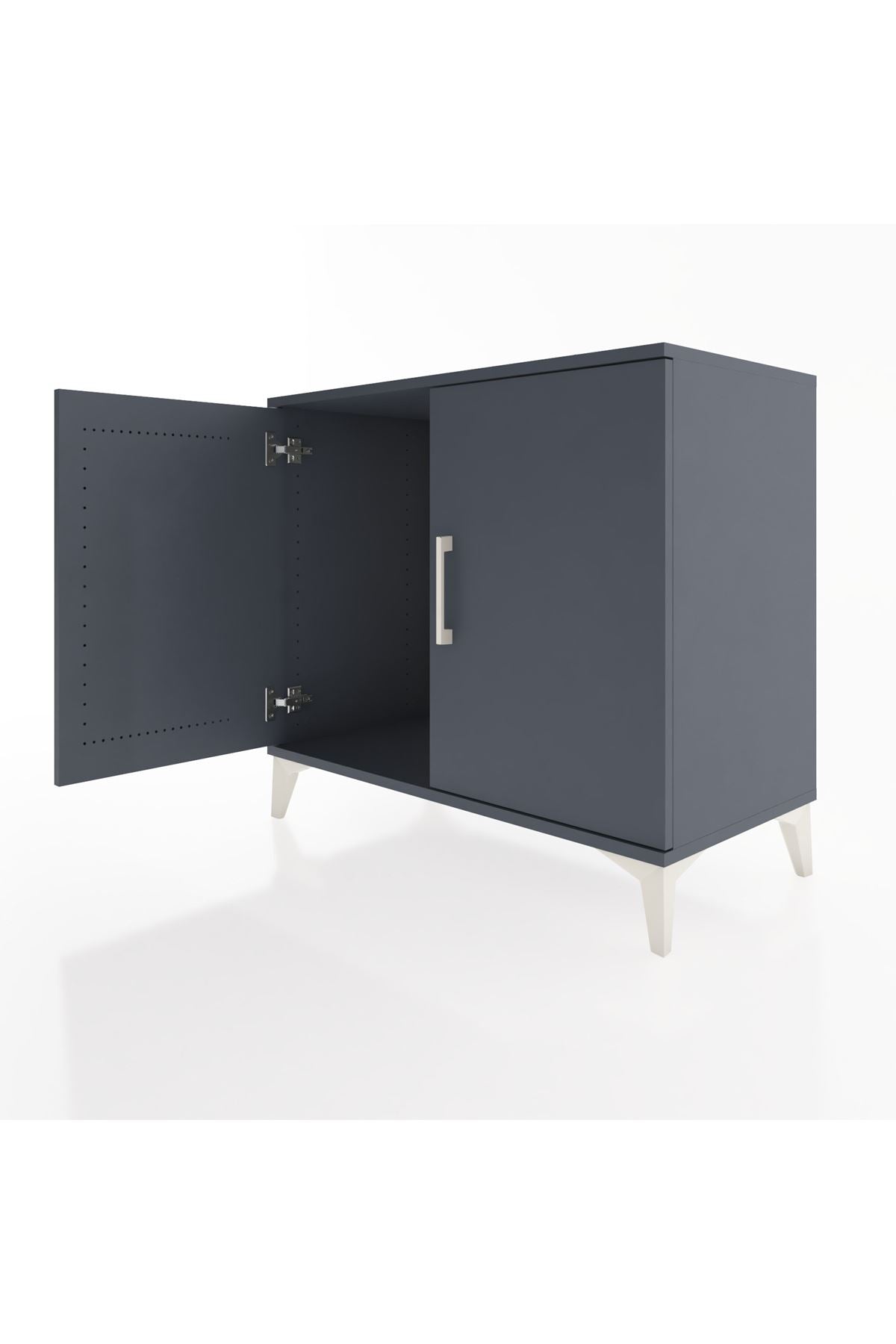 Hyperion Şifonyer 2 Kapaklı 88x44x80 Antrasit-Antrasit