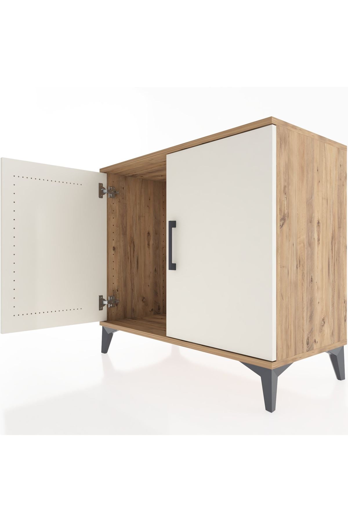 Hyperion Şifonyer 2 Kapaklı 88x44x80 Çam-Aytaşı