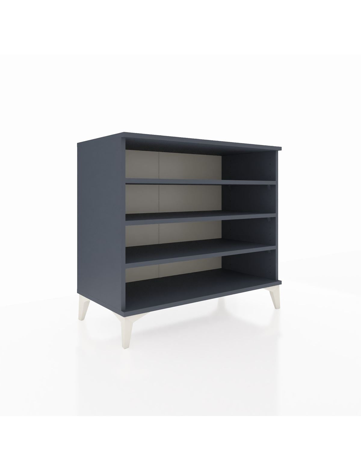 Hyperion Şifonyer 3 Raflı 88x44x80 Antrasit-Antrasit