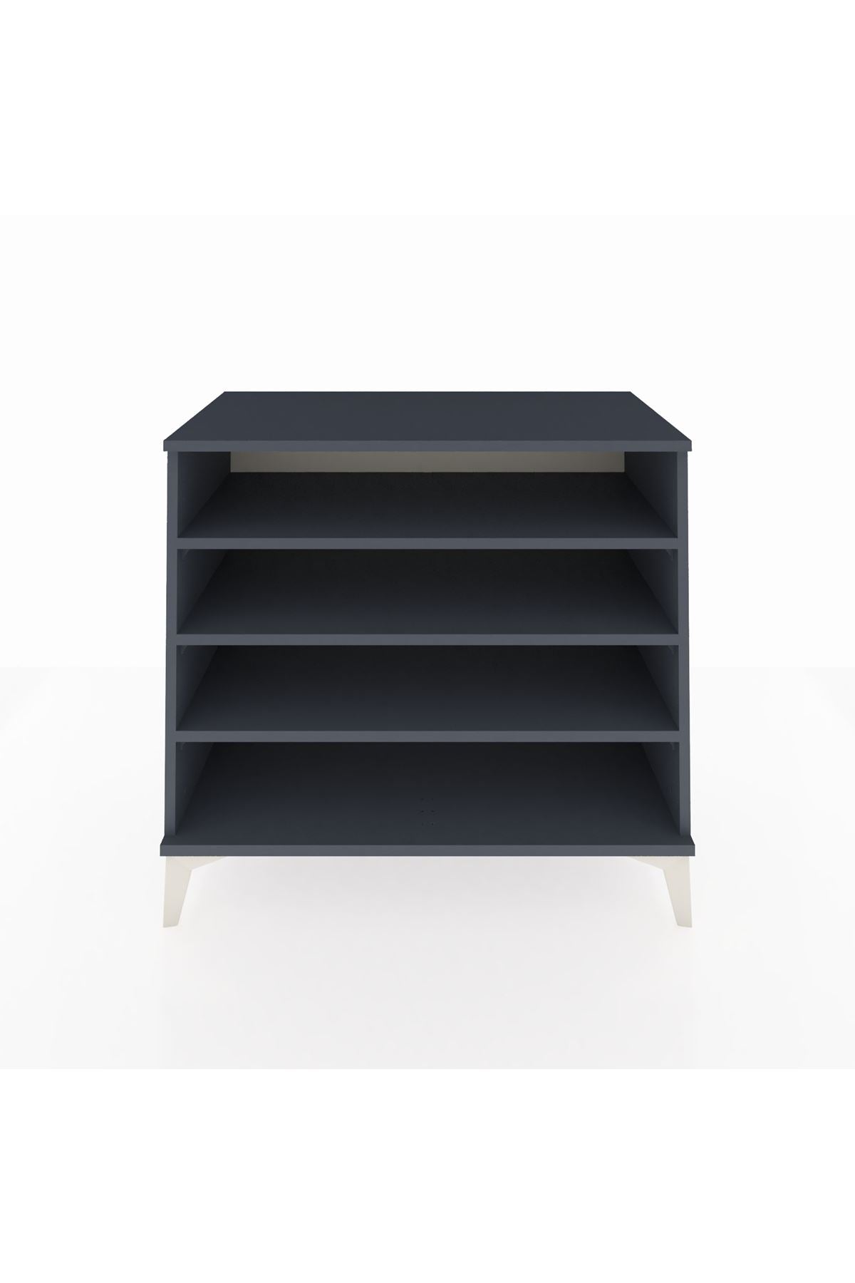 Hyperion Şifonyer 3 Raflı 88x44x80 Antrasit-Antrasit