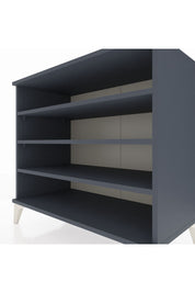 Hyperion Şifonyer 3 Raflı 88x44x80 Antrasit-Antrasit