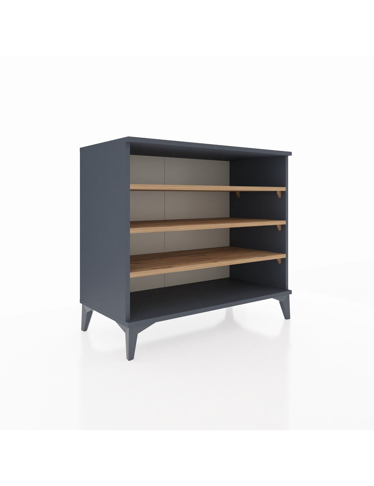 Hyperion Şifonyer 3 Raflı 88x44x80 Antrasit-Çam