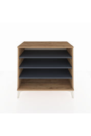 Hyperion Şifonyer 3 Raflı 88x44x80 Çam-Antrasit