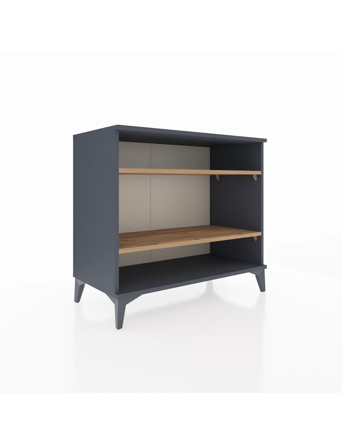 Hyperion Şifonyer 2 Raflı 88x44x80 Antrasit-Çam