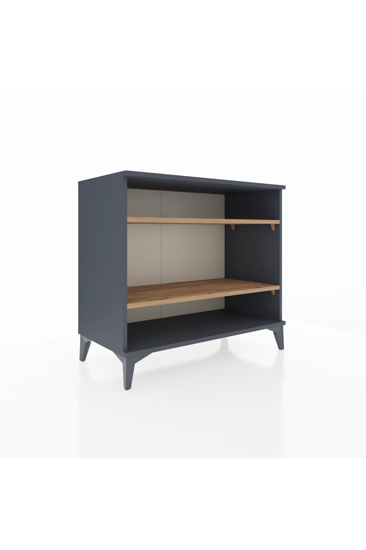 Hyperion Şifonyer 2 Raflı 88x44x80 Antrasit-Çam