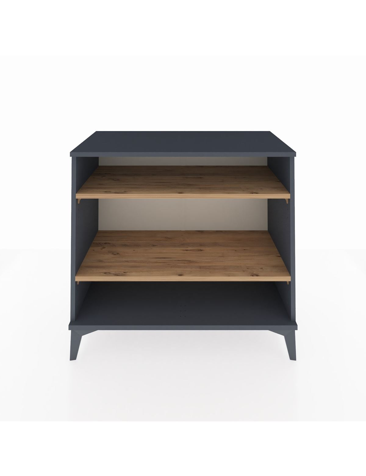 Hyperion Şifonyer 2 Raflı 88x44x80 Antrasit-Çam