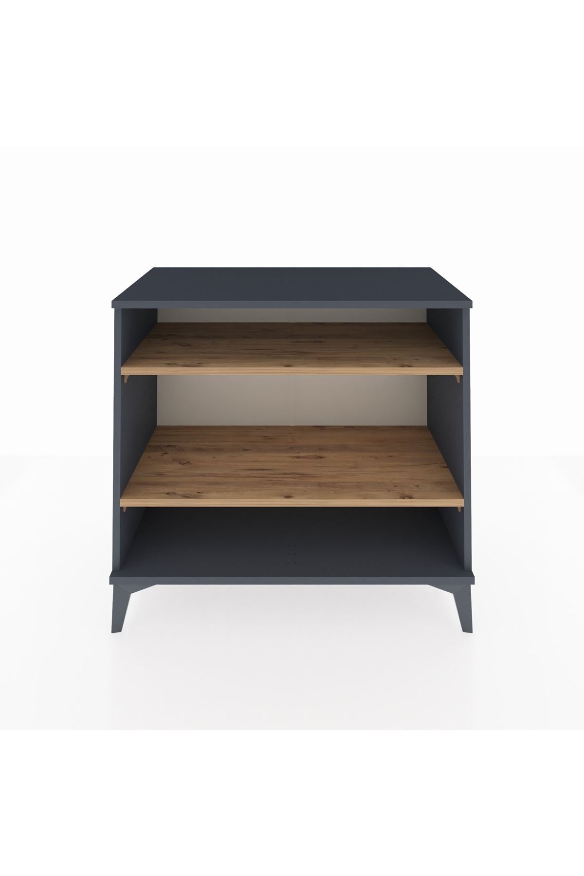 Hyperion Şifonyer 2 Raflı 88x44x80 Antrasit-Çam