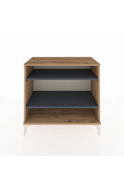 Hyperion Şifonyer 2 Raflı 88x44x80 Çam-Antrasit