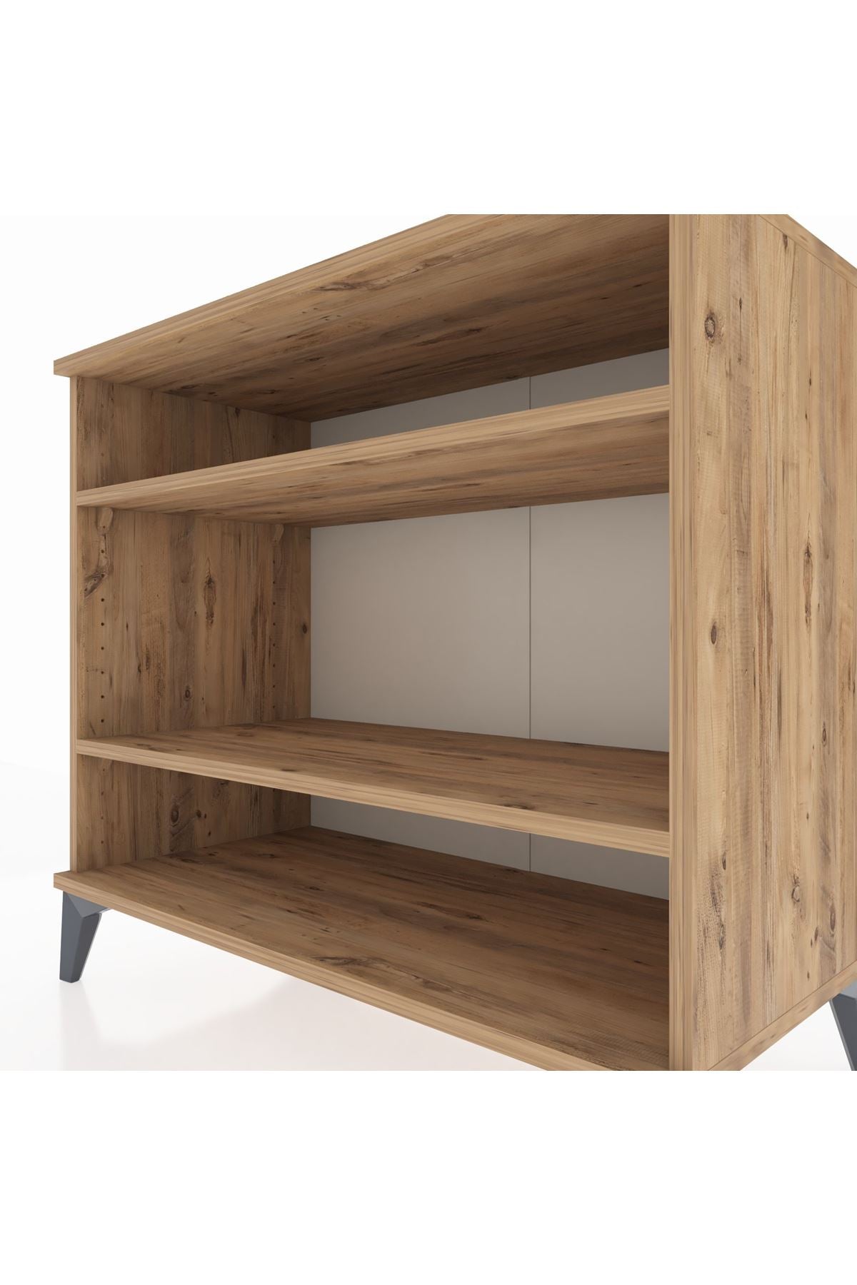 Hyperion Şifonyer 2 Raflı 88x44x80 Çam-Çam