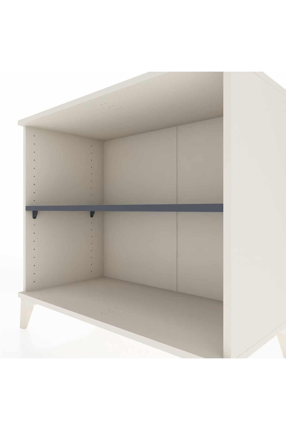 Hyperion Şifonyer Tek Raflı 88x44x80 Aytaşı-Antrasit